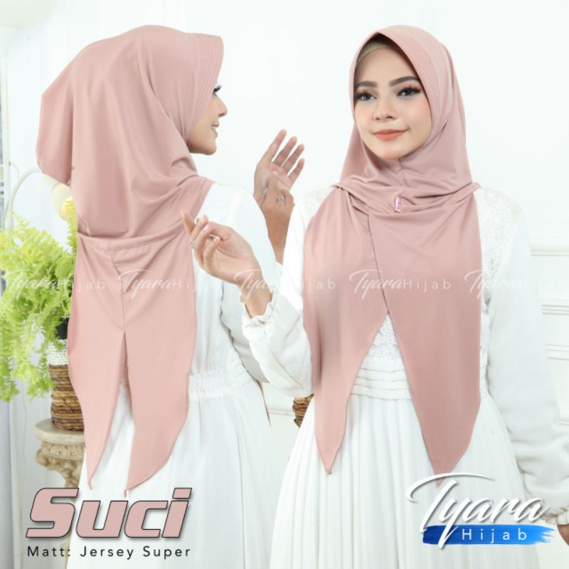 Jilbab Khimar Dayli Simple Hoodie Suci Ori Tyara-1