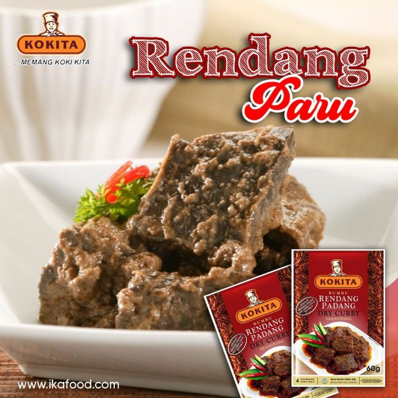 KOKITA ブンブ 1ビン 350g BUMBU PADANG RENDANG レンダンパダン レンダンペダン 新生活 レンダンパダン