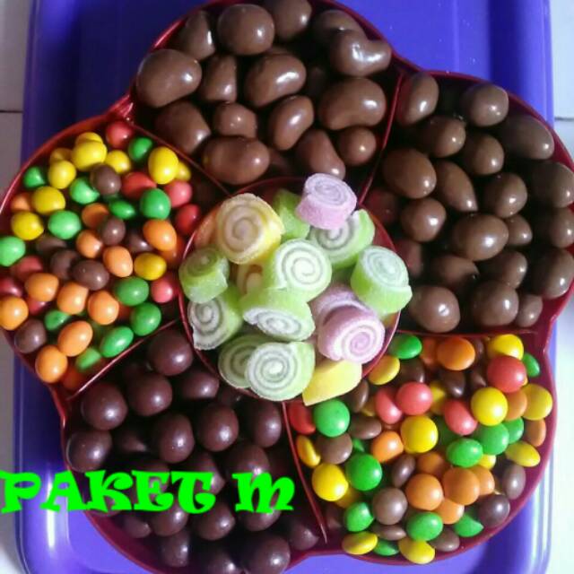 

Coklat Toples Bunga Paket M