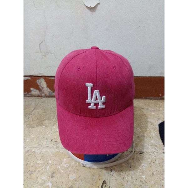 Topi MLB LA original second bekas