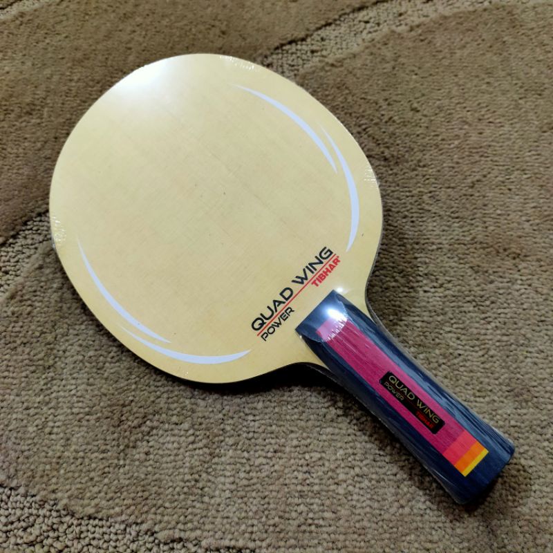 Tibhar Quad Wing Power FL Blade Bat Bet Tenis Meja Pingpong