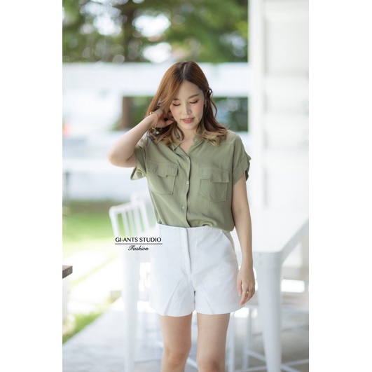 KEMEJA GIANTS BASIC/BLOUSE BANGKOK PREMIUM (BJFS157)