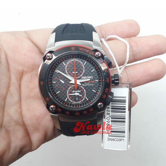 Seiko Sportura SNAC03P1 F1 Honda Racing Edition - Jam Tangan Pria SNAC03