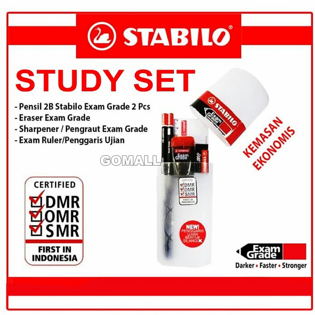 

Study Set Pensil Stabilo Kemasan Ekonomis