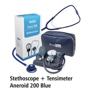 TENSIMETER ANEROID ONEMED + STETOSKOP / TENSIMETER ANEROID + STETOSKOP HARGA MUMER 100% ORIGINAL