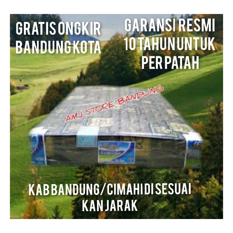 Kasur Spring Bed Marcel Reguler BY Big land 90X200/120/160 No 4/3/2 ter MURAH di Bandung