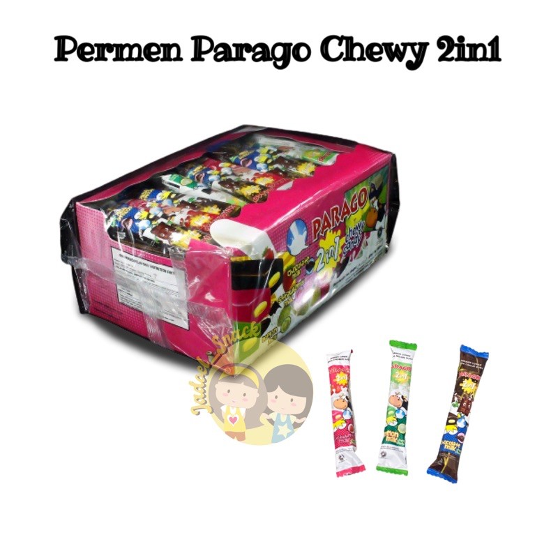 

Permen Susu Parago 2in1 Milk Chewy by Jadoel Snack