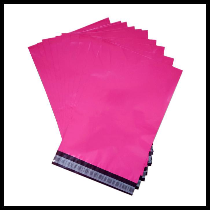 

(Big Sale!!) 20*30 - Pink Polymailer Polybag Amplop Tebal 60Mc 1Pack Isi 100Pcs