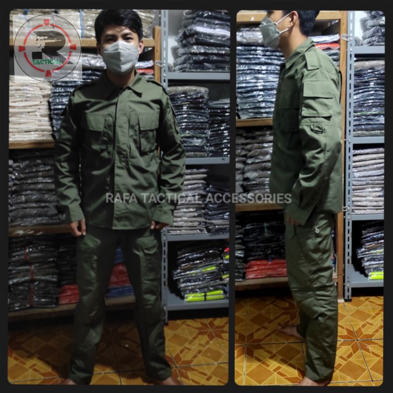 Setelan Seragam PDL Satpol PP Pol PP Tactical