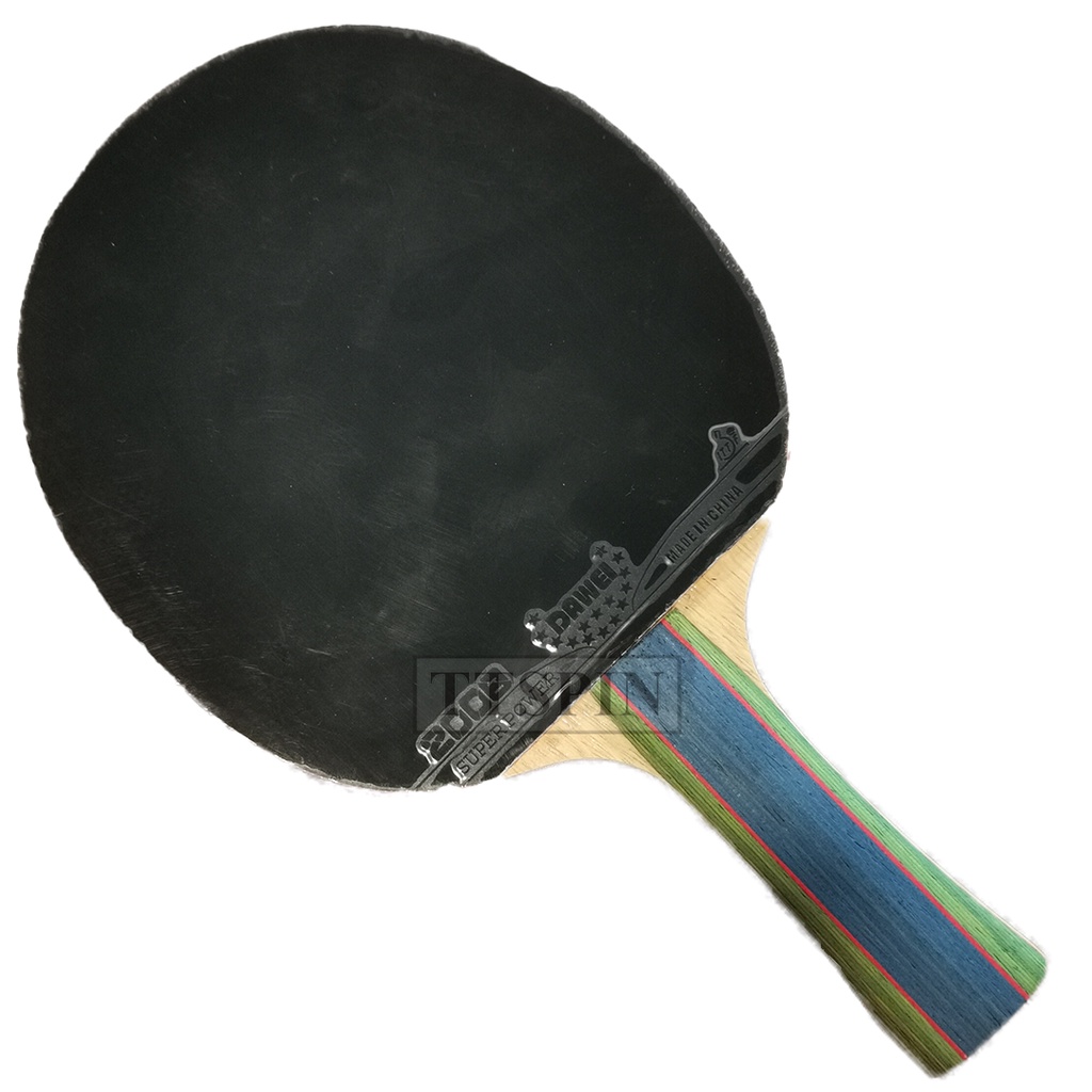 Dawei Carbon Set - Bet Jadi Rakitan Pingpong Premade Blade Custom Kayu