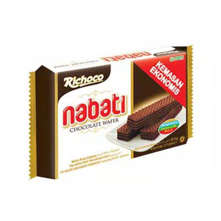 

Aneka Snac kNabati Chocolate Wafer Kemasan 50 Gram