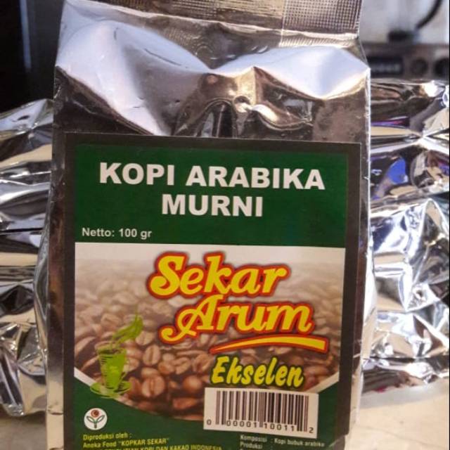 

Kopi Arabika Murni Sekar Arum