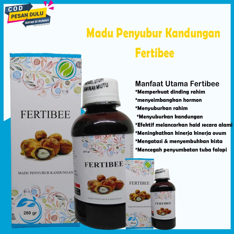 Fertibee - Madu kesehatan Suplemen seksual pria wanita Pencegah Mandul - Madu penyubur kandungan