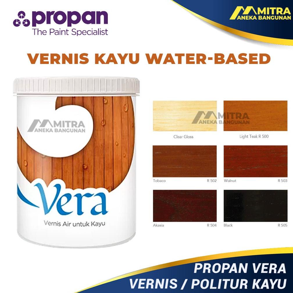 Pernis Kayu Propan Vera / Wood Stain Propan / Cat Kayu Vernis Pelitur Plitur Politur Propan Water Ba