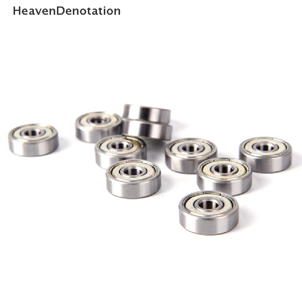 10pcs Bola Bearing Bahan Stainless Steel Ukuran 626-zz 6mm Untuk Industri