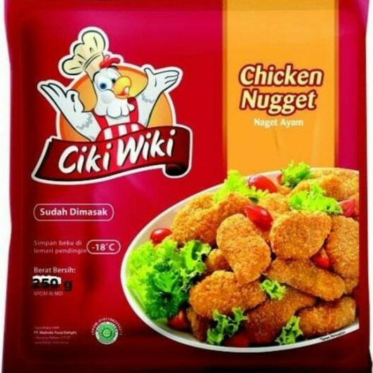 

Ciki Wiki Chicken Nugget 250gr