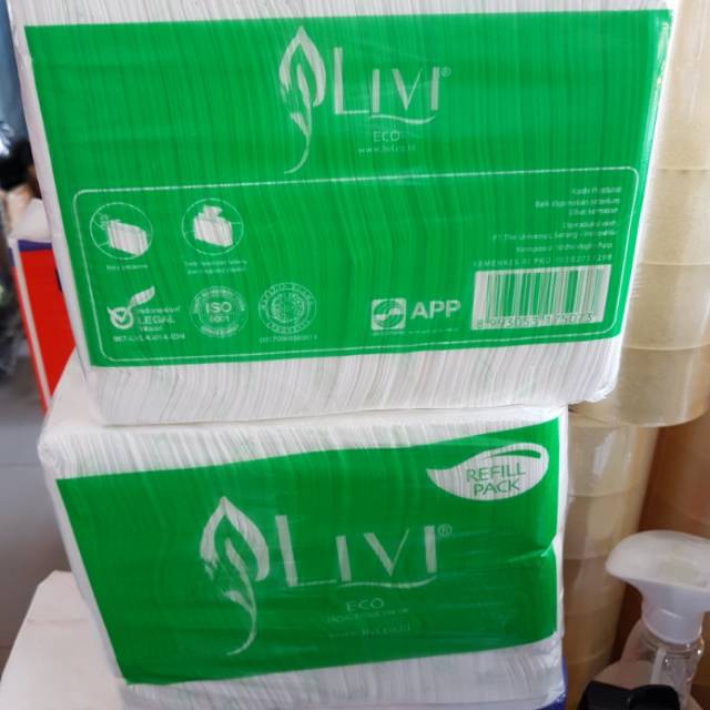 TISSUE LIVI FACIAL TISSUE 600GR