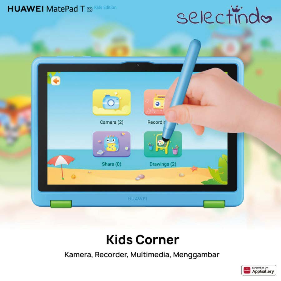 Huawei Matepad SE Kids Edition /Tablet Anak / Kids Tablet / Babybus / Kids Corner / Parent Assit / Eye Comfort 2K Display / Kids Corner / Parental Assistant / Wi-Fi Only