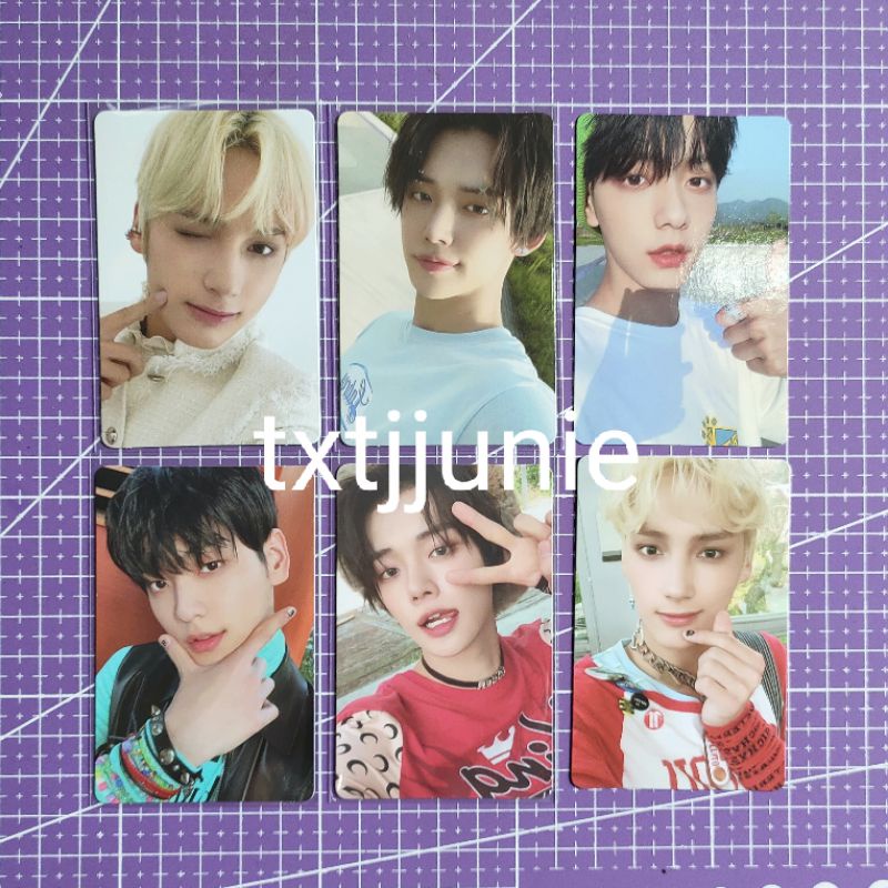 PC Photocard TXT Yeonjun Soobin Hueningkai Fight or Escape regular jewel together