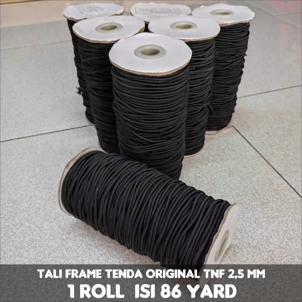 TALI FRAME TENDA ELASTIS TALI ELASTIS RANGKA TENDA