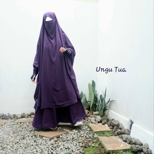 French khimar set rok murah