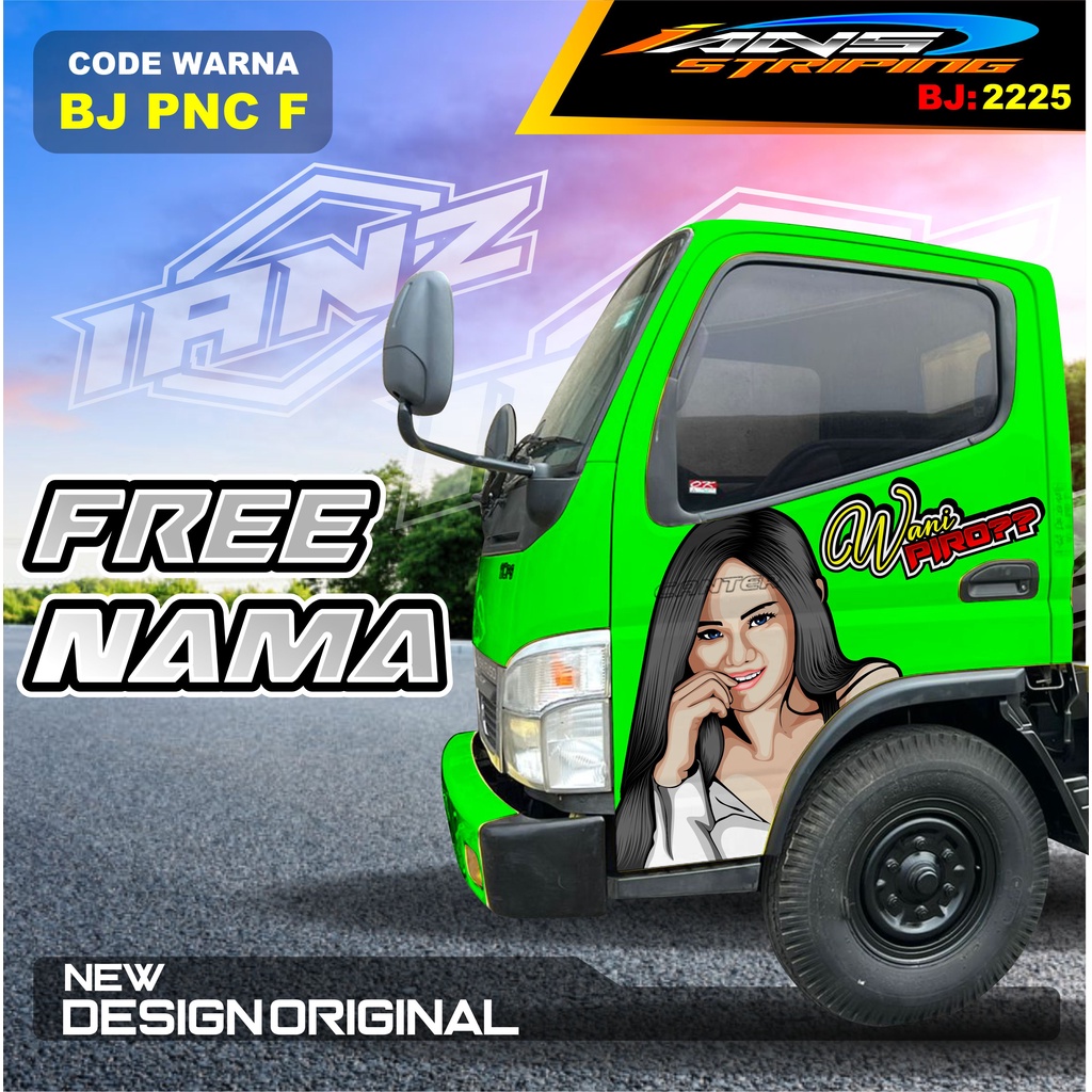 STICKER VARIASI PINTU TRUK RAGASA / DECAL PINTU DUMTRUK  / STIKER MOBIL TRUK / STIKER PINTU TRUK KEREN