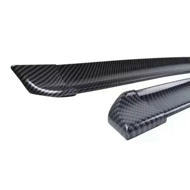 List Bagasi Sedan  Ductail Ducktail Lis Hitam Karbon Bagasi Belakang Black Carbon Spoiler Lips