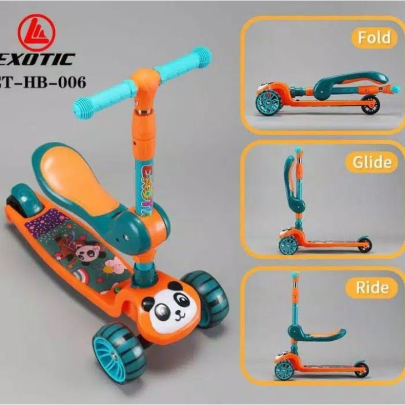 EXOTIC HB006 Scooter 3 Roda