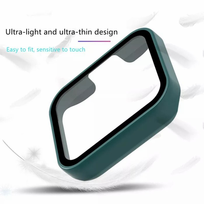 PC Hard Case For Redmi Watch 2 Lite Case Cover With Tempered Glass