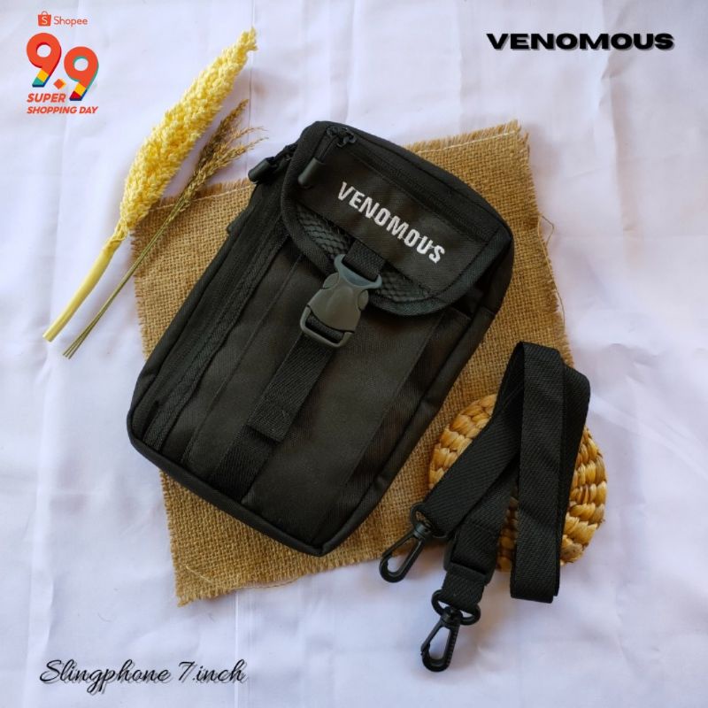 Tas Selempang Pria Venomous Slingphone Clutch Bag - Tas HP Pria Premium