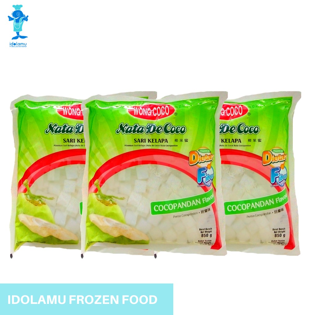 

Wong Coco Nata De Coco Sari Kelapa 850 Gram