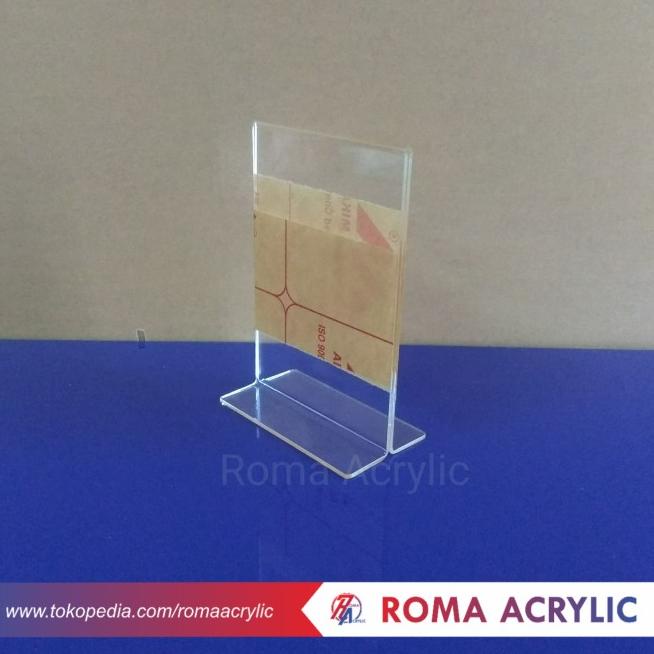 

☈ akrilik menu 3R/ tent card akrilik 3R ✴