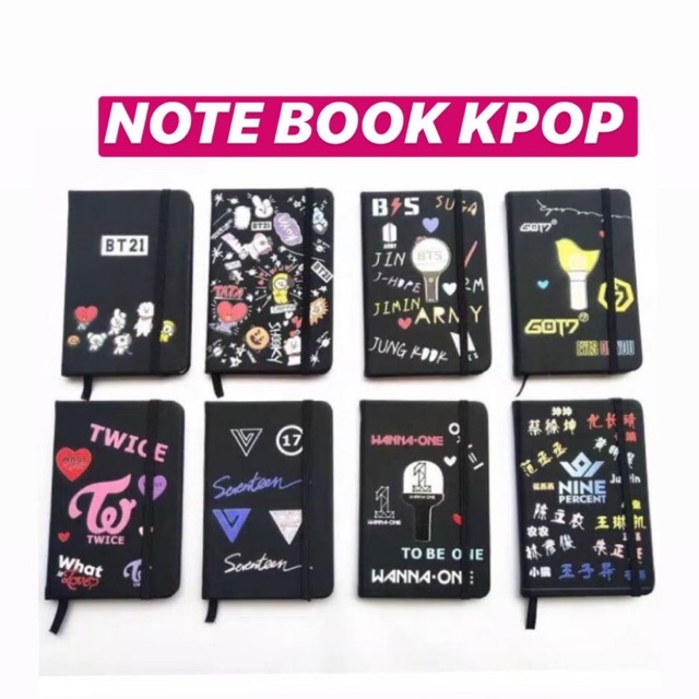 

NOTE BOOK KPOP || FLASH SALE! CUCI GUDANG!