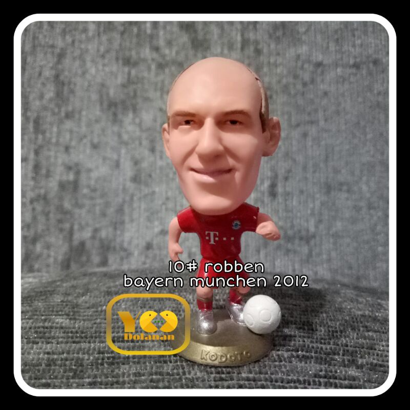 10# ROBBEN - BAYERN MUNCHEN '12 KODOTO SOCCERWE FIGURE PEMAIN BOLA