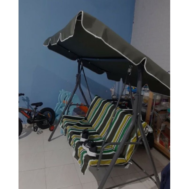 SOLEIL KURSI AYUN STRIPE 3 DUDUKAN/ACE SWING CHAIR STRIPE/ACE AYUNAN SOLEIL STRIPE