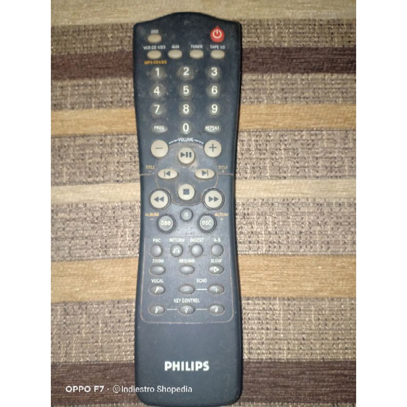 Philips Remote Ori Audio System Compo Micro Hifi