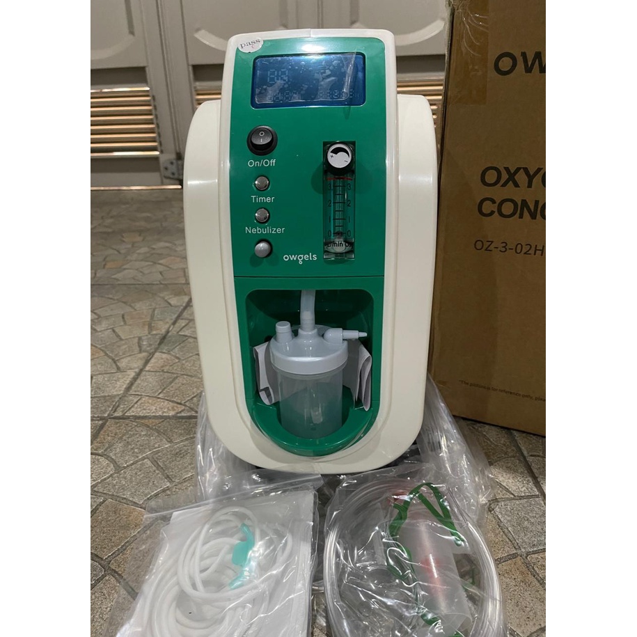 Owgels Oxygen Concentrator 3L OZ302HW0 Alat bantu pernafasan Generator