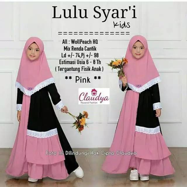 Gamis anak LULU bd