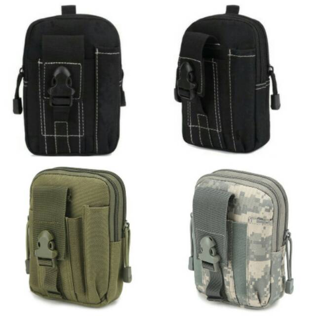 Tas pinggang army Tas mini untuk hp