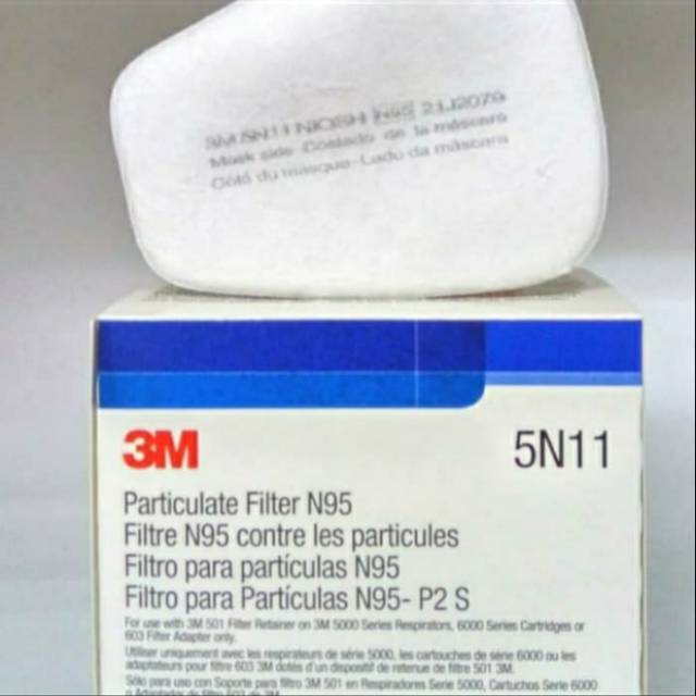 3M Particulate Filter 5N11, N95 Per Box
