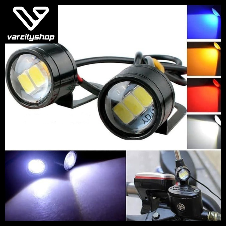 LED MATA ELANG STROBE BREKET SPION 3 MODE KEDIP EAGLE EYES by ADN.in