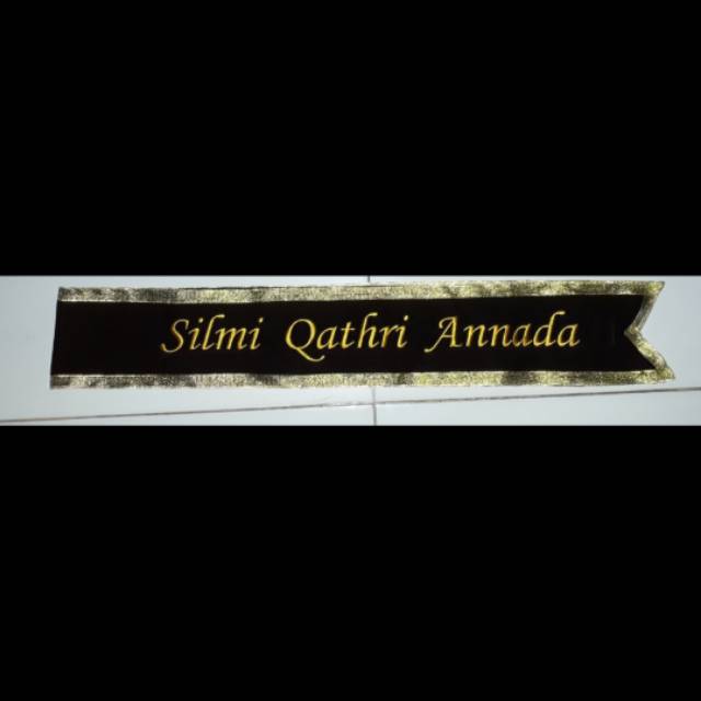 Selempang Mini/ Selempang Wisuda anak TK SD