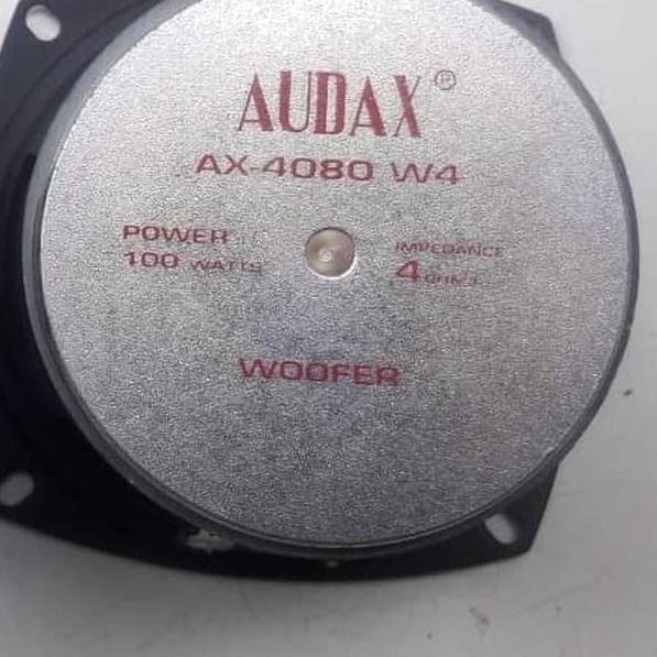 Terjangkau SPEAKER COLOM AUDAX INCH AX4080 SPEAKER AX MAGNET 100 WATT AUDAX 4080