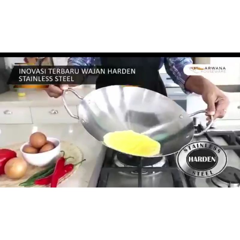 wajan Harden stainless
