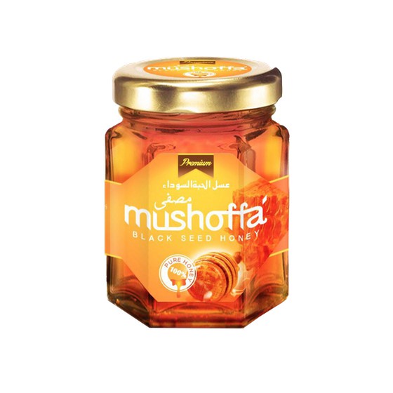 

(100% ASLI) Madu Murni Bunga Habbatussauda MUSHOFFA 250 Gram 250gr 250g A212 Black Seed Honey Sheed