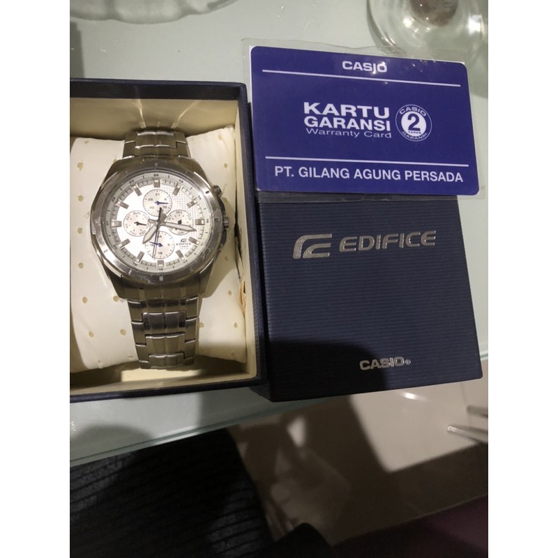 Jam Tangan Casio Edifice PRIA EF 328D 7AVDF ORIGINAL GARANSI RESMI CASIO