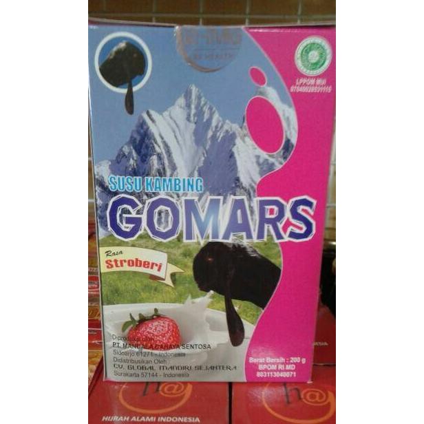 

Susu Kambing Ettawa GOMARS Rasa Stroberry