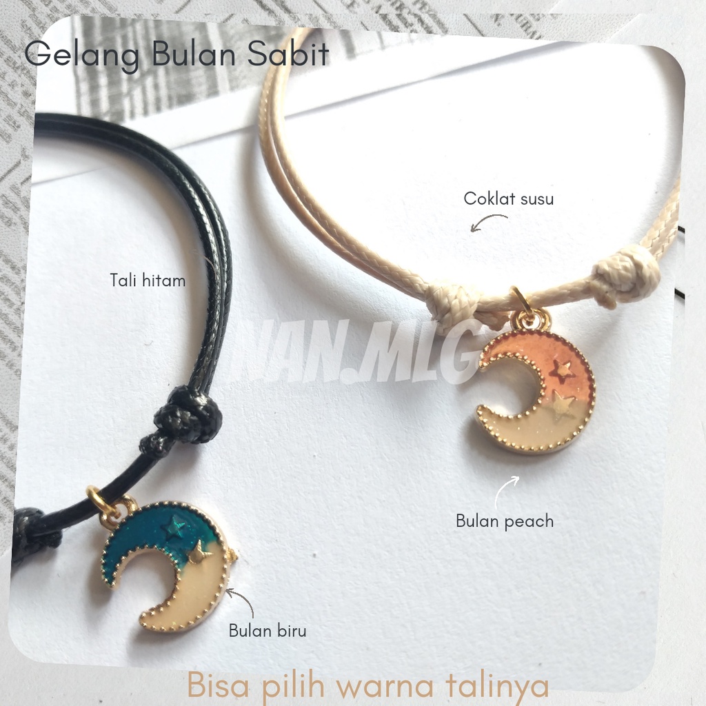 Gelang Tali Bulan Sabit