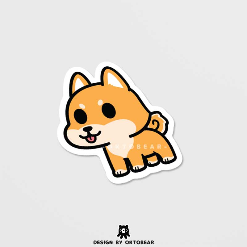 

Sticker Vinyl Diecut Dog Seri 2
