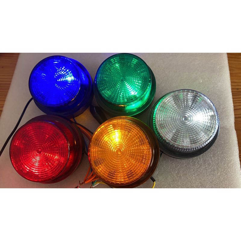 lampu bak truk 12-24 volt NYALA KEDIP DAN BERPUTAR MODEL BULAT BESAR NEWW